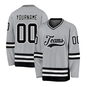 เสื้อเจอร์ซีย์ทีมฮ็อกกี้น้ำแข็งหลากสีสำหรับคลับคลาสสิก - Product Image 2