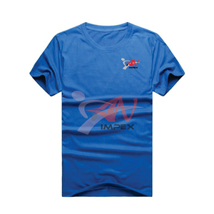 T-shirt de haute qualité avec impression de logo personnalisé pour hommes T-shirt en coton personnalisé avec matériau flexible pour hommes - Product Image 1