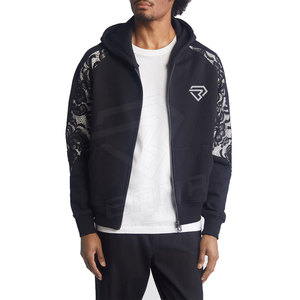 Servicio OEM de alta calidad hecho hombres pulóver sudaderas con capucha adultos al aire libre desgaste hombres pulóver sudaderas con capucha - Product Image 1