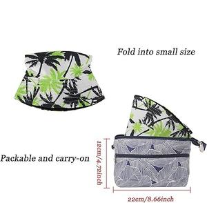 Sombrero de Pescador Unisex, Diseño Moderno de Verano, Patrón Redondeado Floral Sublimado, para Viajes, Precio de Mayoreo, Hecho en Pakistán - Product Image 4