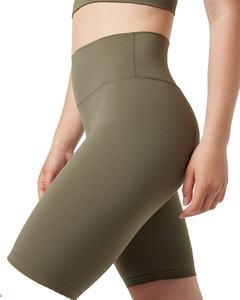 Solid Color Heart-Shaped Embroidery <b>Three</b>-<b>Quarter</b> <b>Leggings</b> for Girls New Cross-Border Casual Design with customization. - Product Image 1