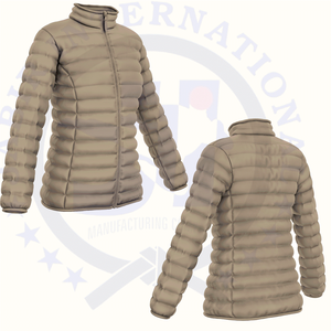 แจ็กเก็ตขนเป็ดสำหรับฤดูหนาวใส่ได้ทั้งชายและหญิงแบบหนาและหลวมพิมพ์โลโก้ได้ตามต้องการ - Product Image 1