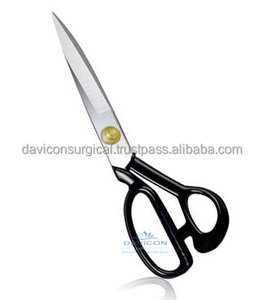 Ciseaux de tailleur en acier inoxydable Davicon, instrument chirurgical manuel, classe I, instruments chirurgicaux de base, finition mate, certifié CE - Product Image 4