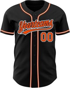 Maillots de Baseball personnalisés de haute qualité respirant nouveau Style uniformes en gros pour hommes femmes personnalisé nom numéro équipe Logo - Product Image 1