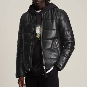 Veste matelassée pour homme à capuche brillante de qualité supérieure, promotionnelle, tendance, personnalisée, vintage, écologique, imperméable - Product Image 1