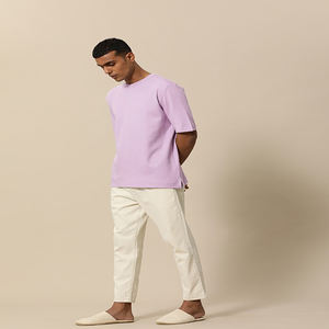 Nouveau O-Neck Premium Quality Custom Men's T-Shirt Soft and Thick Plain Shirt Made in India Plus Size MADE IN INDIA - Product Image 6