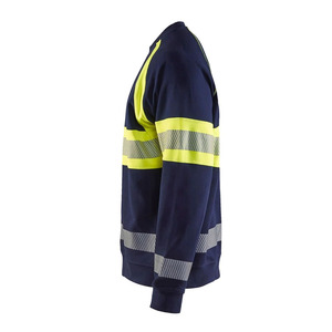 Sweat-shirts à col rond de sécurité offrant une chaleur fiable, une visibilité et un confort pour les travailleurs en environnements industriels actifs - Product Image 3