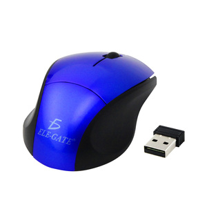 เมาส์ออปติคอลไร้สายสำหรับเล่นเกม 2.4GHz สำหรับแล็ปท็อปพร้อมไฟแบ็คไลท์ LED และอินเทอร์เฟซ USB - Product Image 4