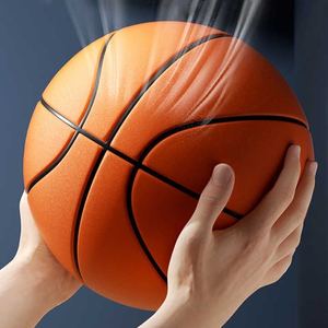 Ballon de basket silencieux taille 7, dribble silencieux, ballon d'entraînement silencieux pour intérieur, ballon de basket silencieux avec logo personnalisé - Product Image 6