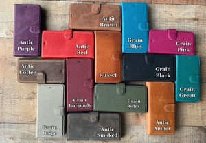 Cartera Larga de Cuero Vacuno Genuino para Mujer, Estilo Vintage, Duradera, Portátil, Gran Capacidad, para Móvil, Venta Caliente de Fábrica - Product Image 6