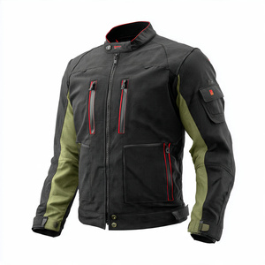 Vestes de moto d'hiver ajustables pour hommes en Cordura, imperméables, service OEM en gros |   Veste en Cordura pour moto de fabrication industrielle - Product Image 4