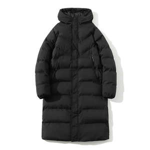 Nouveau design Veste longue d'hiver en duvet pour hommes Veste longue à capuche de sport Veste chaude à fermeture éclair imperméable pour adultes Veste en duvet pour femmes - Product Image 6