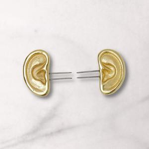 Porte-maïs de luxe en forme de tige de maïs dorée avec des pointes en acier inoxydable, décoratif pour des repas élégants et des barbecues - Product Image 6