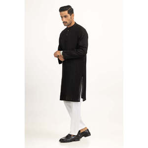 Kurta de Corte Regular y Estilo Minimalista KR-STY25-022 - Product Image 5