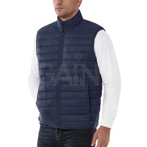 Venta caliente de calidad superior Puffer chaleco cálido invierno transpirable cómodo hombres Puffer chaleco para venta en línea - Product Image 2