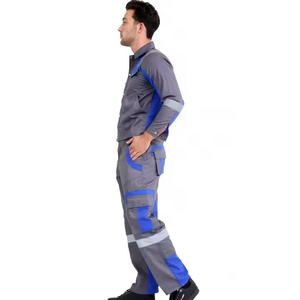 Combinaison de sécurité réfléchissante à haute visibilité, utilisation industrielle, travailleurs du bâtiment, ANSI classe 2, EN ISO 20471 classe 2, imperméable - Product Image 2