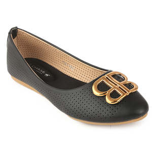 Women's Fancy <b>Pumps</b> (7061-H42) - <b>Black</b> - Product Image 1