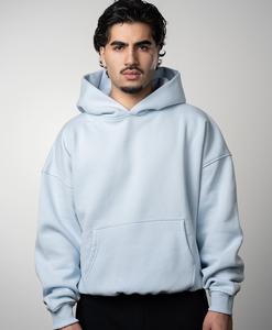 Sweat-shirt à capuche unisexe en coton mélangé de qualité supérieure Essential Tech Fleece Sweatshirt Vert Pomme Confortable Personnalisable pour l'hiver Zero - Product Image 1