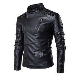 Chaquetas para Hombre 2025, Chaqueta de Cuero de Invierno Entallada para Hombre, Diseño Personalizado con la Mejor Tela de Lona, Precio Razonable - Product Image 3