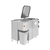 2025 Machine à déchets de cuisine à haut rendement pour cantine scolaire 600 litres par heure équipement de traitement des déchets alimentaires pompe à engrenages à moteur