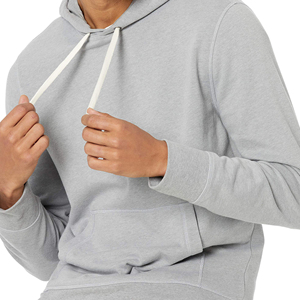 2025 Logo personnalisé brodé polaire pull à capuche hiver en gros coton respirant de haute qualité unisexe - Product Image 4