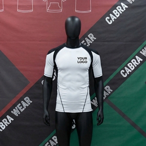 Rashguard de Compresión para BJJ, Media Manga, Transpirable, UPF50+, Diseño Sublimado con Tela Antidesgarro, 100% Poliéster, Personalizable - Product Image 2