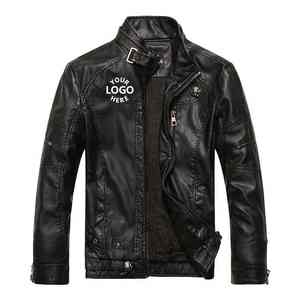 Ropa de abrigo de moto para hombre, chaqueta de cuero de motorista genuino con ajuste protector, proveedor OEM, marca personalizada - Product Image 2