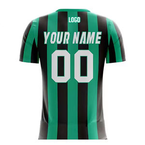 Camisetas de Fútbol Sublimadas Personalizadas, Ligeras, Unisex, de Manga Corta, Secado Rápido, Transpirables, al por Mayor, Nueva Llegada - Product Image 5