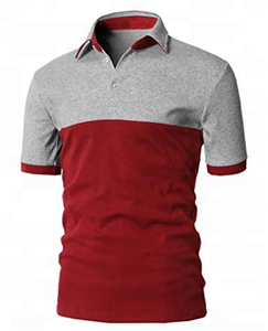 เสื้อโปโลสำหรับผู้ชายเสื้อกอล์ฟแบบเรียบง่ายปักโลโก้ได้ตามต้องการ - Product Image 3