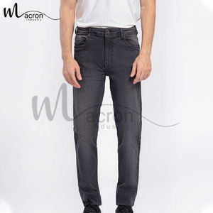 Jeans de Tiro Medio Transpirables, Cómodos, de la Mejor Calidad, Casuales y Rectos, de Moda, Totalmente Personalizados, Novedad 2025 - Product Image 1