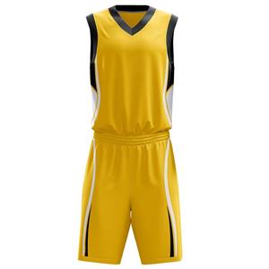 Mejor diseño Ropa deportiva de calidad superior Uniforme de baloncesto de entrenamiento transpirable Tendencia Impreso Poliéster Ropa de equipo de bajo precio - Product Image 4
