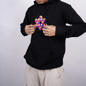 Suministro directo de fábrica Men Basics, Sudadera con capucha estampada de mezcla de algodón a la venta/Última colección Sudadera con capucha estampada de estilo único para hombre - Product Image 5