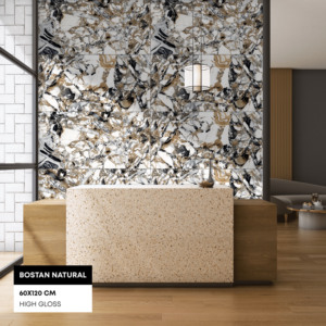 Homogenuos High Pixel Designs inde décoration intérieure Glaze Porcelaine Carrelages de sol 600X1200mm pour wc urinoir. - Product Image 1