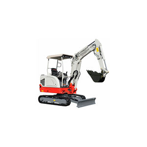Mini excavadora con rotación completa y oscilación de cola cero para sitios de trabajo compactos - Product Image 2