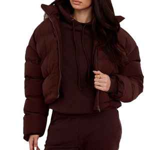 Manteau de veste à bulles d'air surdimensionné pour femmes d'hiver personnalisé pour dames 2022 - Product Image 1