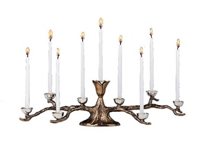 Menorah <b>Candle</b> Holder for Festive Decoration Metal Home Decor Wedding <b>Candle</b> Stand <b>Dinner</b> Decor and Dinning - Product Image 5