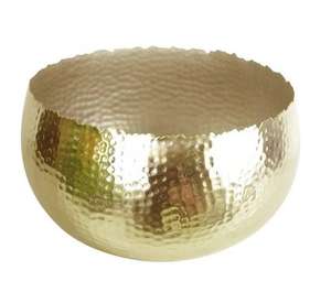 Juego de 3 Tazones de Chocolate de Metal Premium Chapados en Oro con Soporte, Plato Decorativo para Servir, Nuevo Tazón de Estilo Árabe - Product Image 3