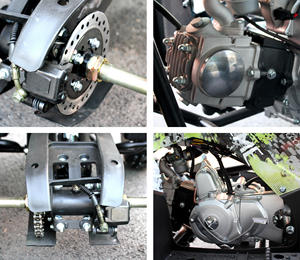 Le meilleur <span class=keywords><strong>quad</strong></span> pour adultes, populaire, 125cc, 1+1, 4 temps, transmission <span class=keywords><strong>automatique</strong></span>, démarrage électrique, transmission par chaîne, plage - Product Image 5