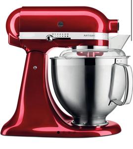 เครื่องผสมอาหาร KitchenAid รุ่น KSM150PSBU ซีรีส์ Artisan ความจุ 5 ควอร์ต ขายดีที่สุด เครื่องผสมอาหารแบบตั้งโต๊ะพร้อมฝาครอบป้องกันการหก - Product Image 5