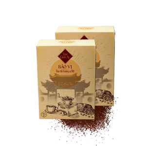Poudre de café noir de la marque Bao Vi OEM pour une utilisation en gros avec de l'eau bouillante emballée dans une boîte en carton fournisseur du Vietnam - Product Image 6
