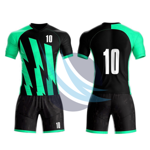 Conception personnalisée 100% polyester respirant uniformes de football vente en gros de haute qualité confortable vêtements de sport uniforme maillots de football - Product Image 4