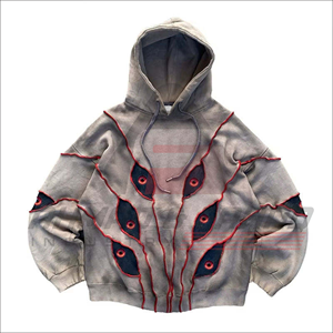 Sudadera con Capucha Casual de Manga Larga para Hombre, Sudadera con Capucha y Cordón Ajustable, 100% Algodón, Felpa, Secado Rápido, Transpirable, Corte Regular - Product Image 4