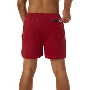 Shorts de travail décontractés respirants d'été pour hommes couleurs unies pour décontracté et course à pied-Vente en gros - Product Image 3