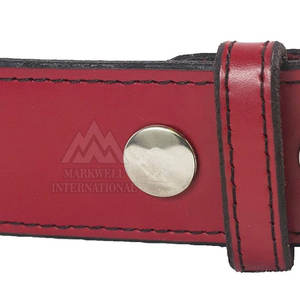 เข็มขัดหนังวัวแท้ยอดนิยมสำหรับผู้ชาย เข็มขัดหนังแท้แบบหัวเข็มขัดโลหะ สไตล์ลำลอง สามารถสั่งทำโลโก้ได้ - Product Image 5