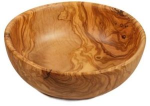 Élégante corbeille à fruits en bois d'acacia et métal, style américain, écologique, avec bols en verre et acier pour dattes, soupes et pâtes, vaisselle en aluminium - Product Image 6