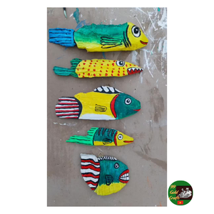 Decoración de peces de madera, peces de madera hechos a mano, Exportación de peces de madera personalizada: un regalo único y reflexivo para la decoración del hogar - Product Image 4
