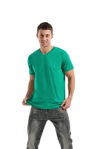 100% coton hommes t-shirts Logo personnalisé respirant hommes t-shirts - Product Image 5