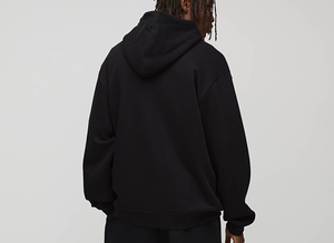 Veste à capuche zippée en molleton français double couche haut de gamme, personnalisée, thermique, mode d'hiver, streetwear - Product Image 3