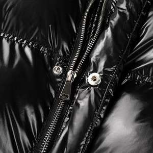 Chaqueta Acolchada Unisex de Primavera, Abrigo de Nailon Transpirable, Brillante, con Cierre de Cremallera, Diseño de Camuflaje en la Parte Delantera, Personalizable - Product Image 4