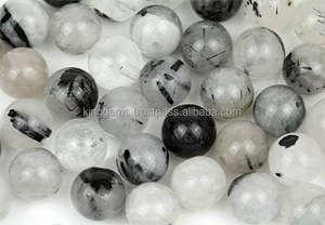 Esfera de Cristal Pulido de Turmalina Natural, Piedra Curativa - Product Image 4